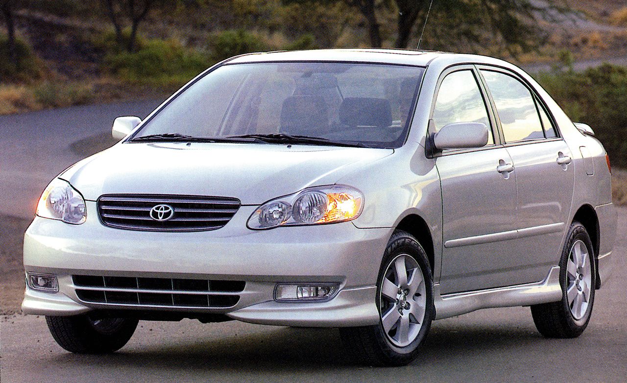 Specifications of the Toyota Corolla 2003